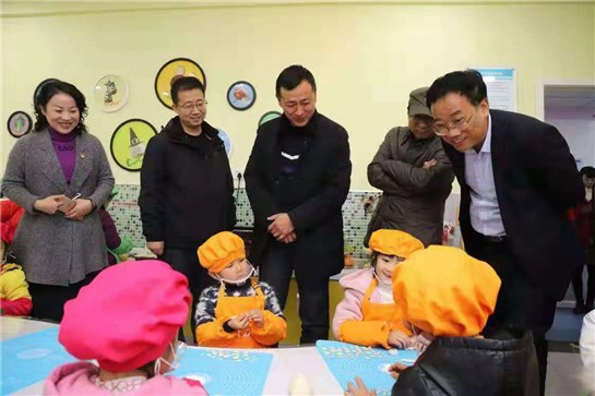 寶雞市車站幼兒園接受陜西省平安校園創建評估