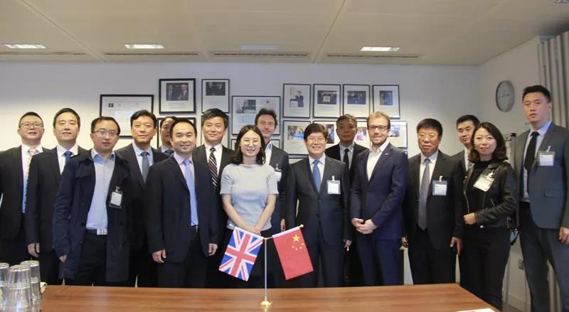 岳華峰率團成功出訪英國倫敦和利物浦