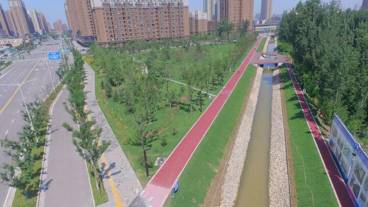 長安中央公園中段、南段即將開放 來看長安的“全域治水經驗”
