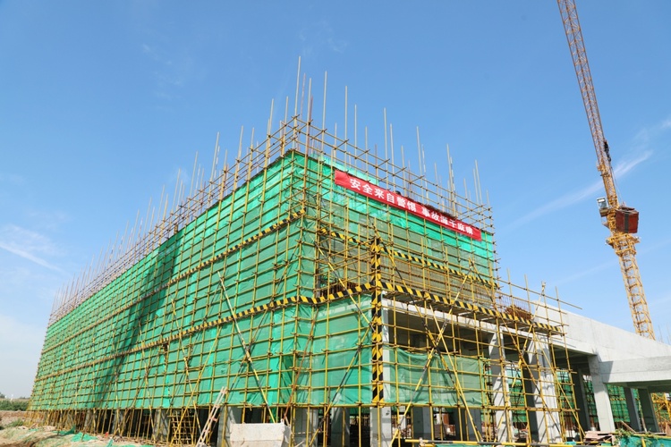 西安航空基地緊抓重點項目建設進度 兩所學校建設項目按時按質推進