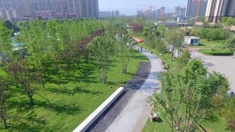 長安中央公園中段、南段即將開放 來看長安的“全域治水經驗”