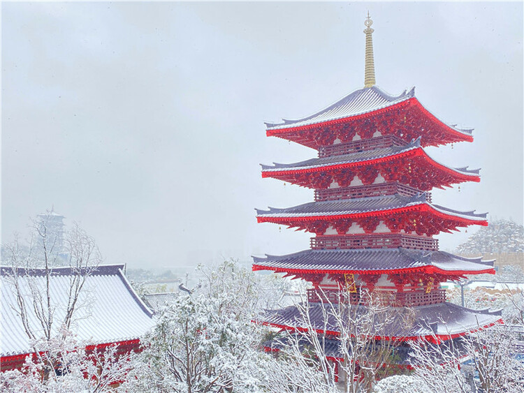 長安一簇雪 映得千古情