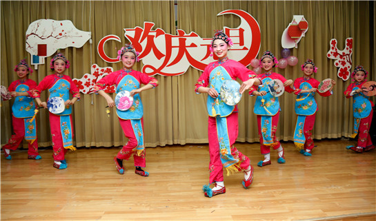 陜西渭南：戲曲展演慶元旦