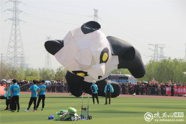 體育踏春新時尚 2019咸陽渭河國際風箏節正式開賽