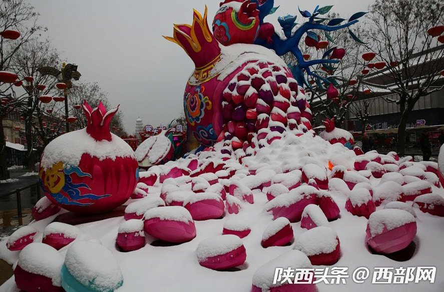 春節假期一場大雪濃了年味 美了不起眼的景和人