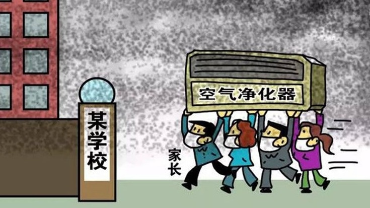 家長欲自費給教室裝凈化器遭拒 教育部門稱校方會積極溝通
