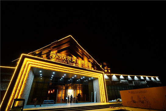 西鹹新區涇河新城：披上夜色“新裝” 打造現代化新城