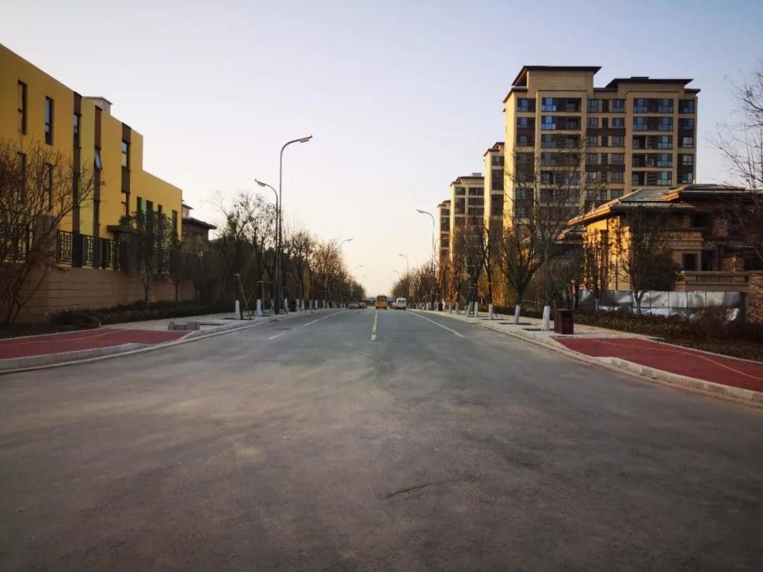 西安臨潼度假區三條路竣工通車
