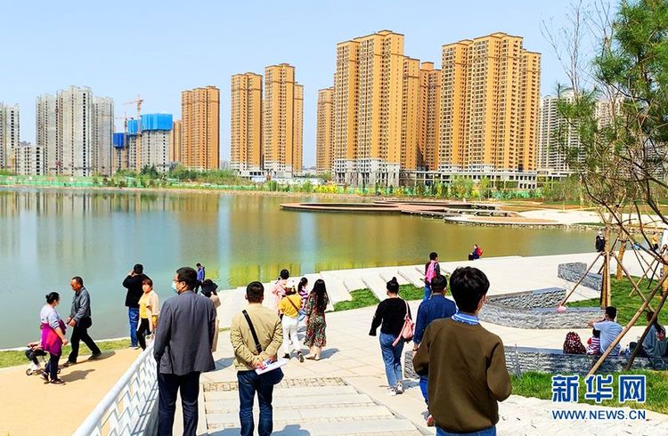陜西長安：柳綠帶朝煙清水繞新城 打造宜居公園城市