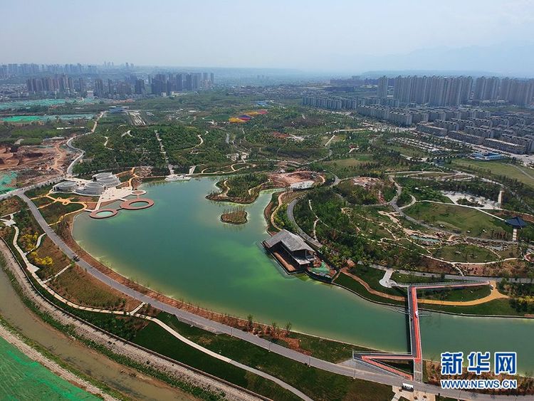 陜西長安：柳綠帶朝煙清水繞新城 打造宜居公園城市