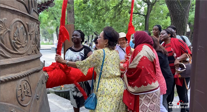 【HI  西安】舊貌換新顏  駐華大使夫人領略小雁塔傳奇色彩_fororder_微信圖片_20210706151415
