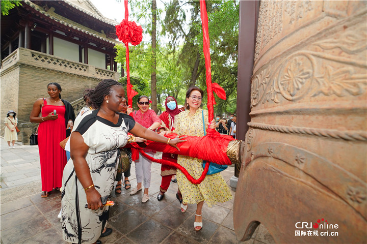 【HI  西安】舊貌換新顏  駐華大使夫人領略小雁塔傳奇色彩_fororder_微信圖片_20210706151649