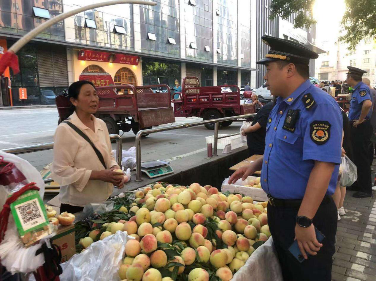 （轉載）西安經開區服務居民生活，推進早市經營規範管理
