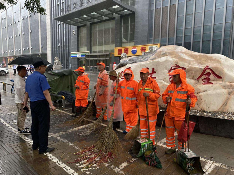 （轉載）西安經開區服務居民生活，推進早市經營規範管理