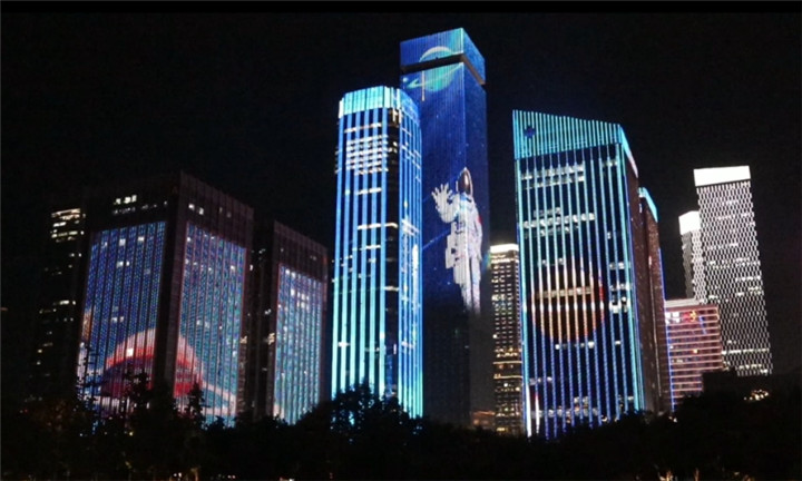 流光溢彩點亮西安高新區最美夜景_fororder_圖片33