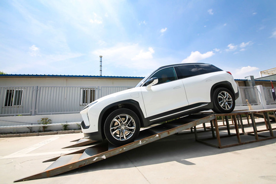 蔚來西安服務中心綻放西安浐灞汽車主題公園