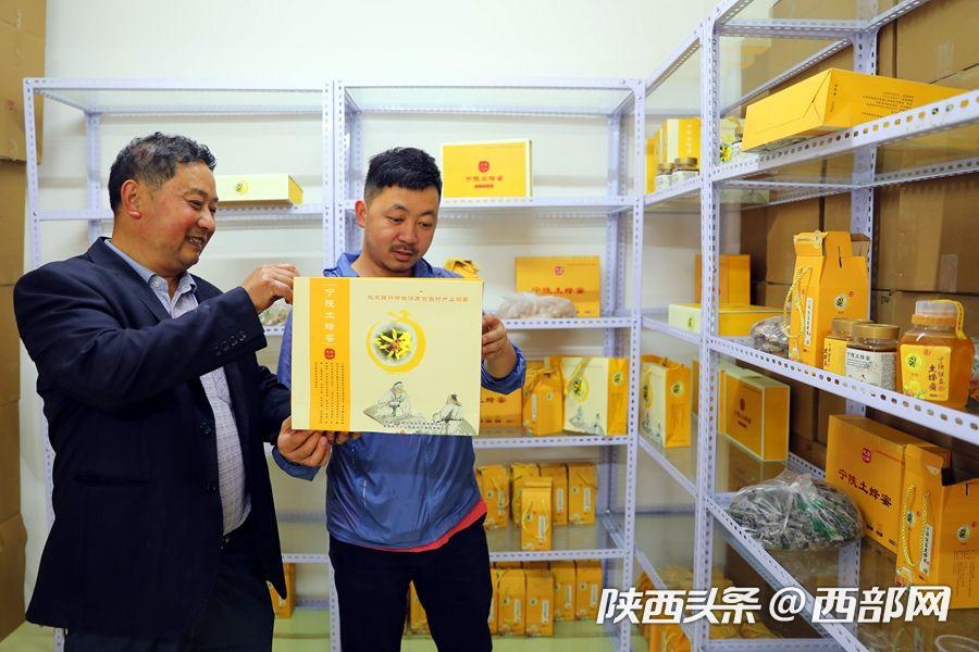 寧陜棋盤村農民致富的“甜蜜産業”