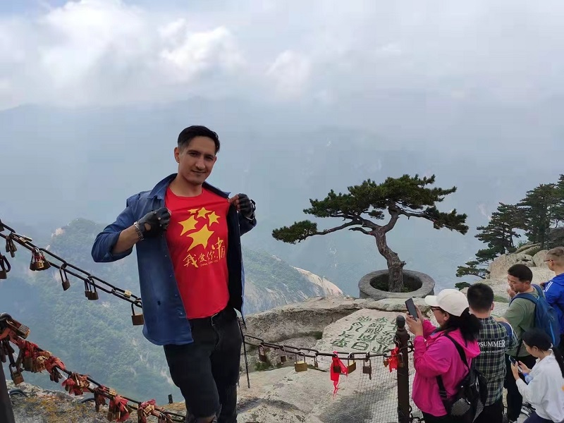 【中首   陜西  圖】西安是我第二個家 留學生老伊的快樂生活