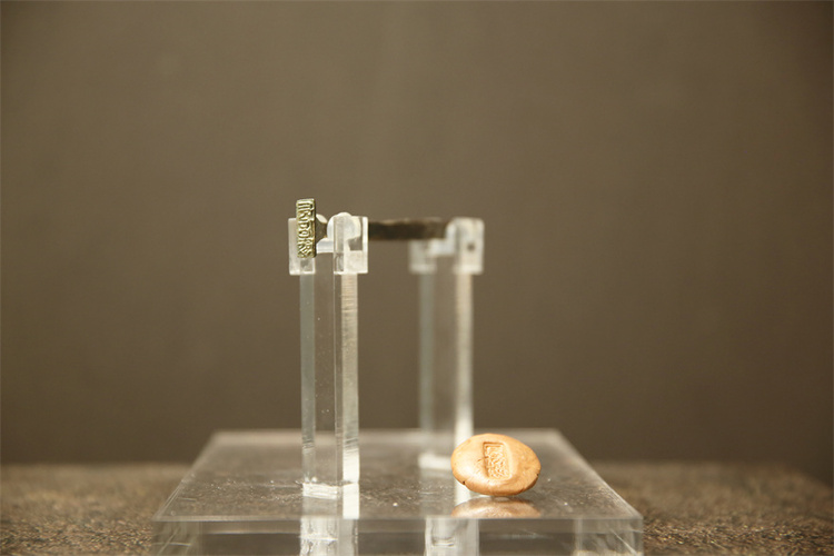 漢文帝霸陵出土的23件（組）精品文物首次在漢景帝陽陵博物院展出_fororder_AN0A0010