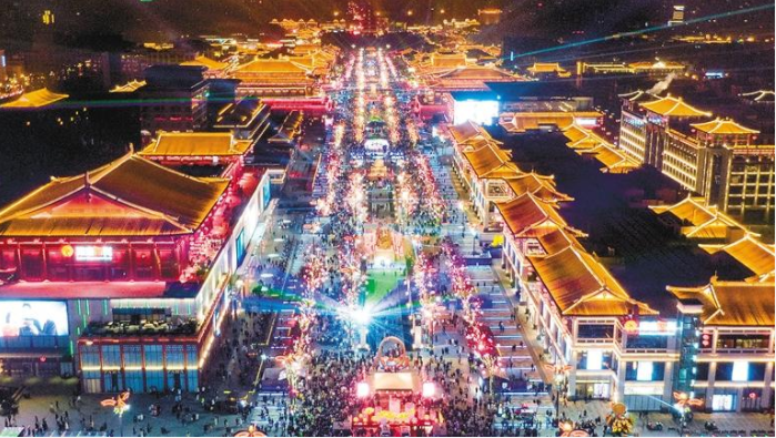 【中首 陜西 圖】大唐不夜城走出高品質發展之路_fororder_微信圖片_20220517083936