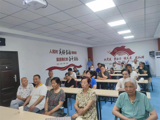西安高新區“秦人之星”道德模範宣講團 走進丈八街道木塔北社區_fororder_22