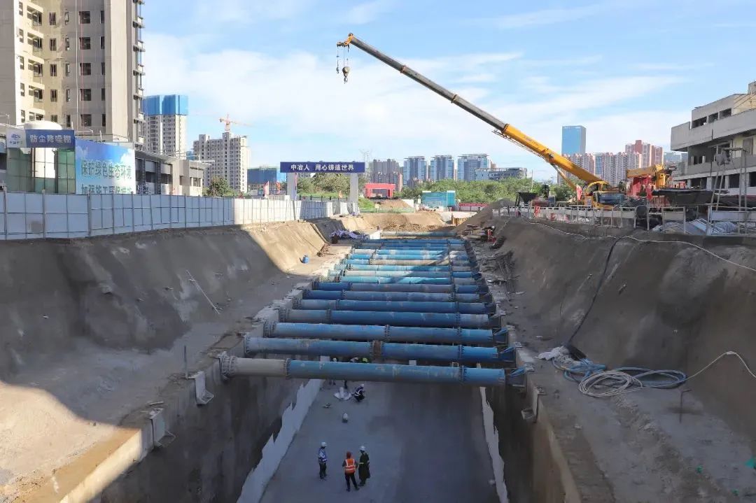 西鹹新區：持續加快施工進度 全力促進城市互聯互通_fororder_5