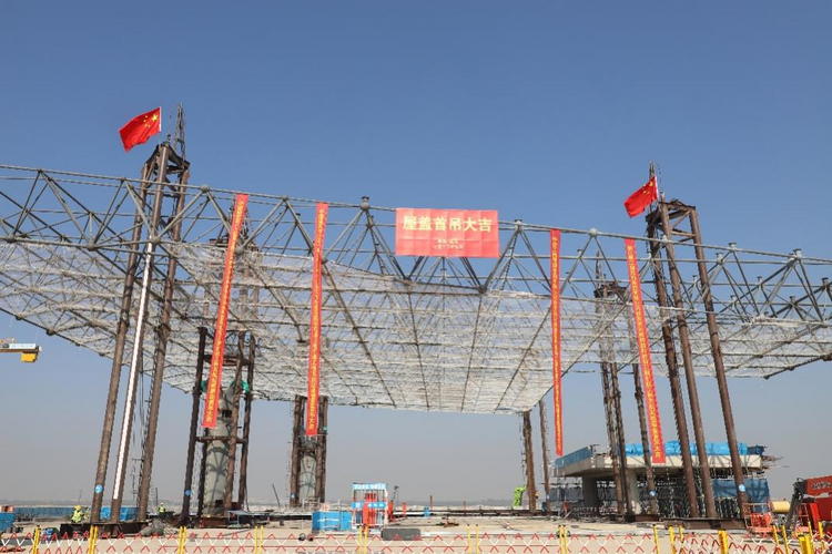 中建八局西北公司：造“陜耀之翼” 助“絲路樞紐”振翅騰飛_fororder_2