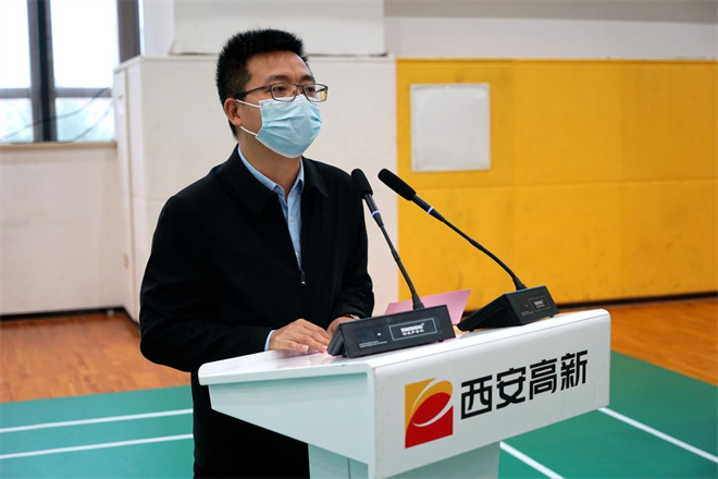 西安高新區“六進”生態環境宣傳活動走進西安高新一中實驗中學_fororder_圖片1