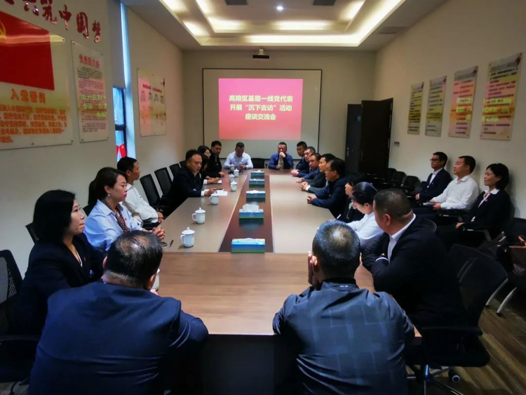 西安市高陵區開展基層一線黨代表“沉下去訪”暨作風建設專題座談交流活動_fororder_微信圖片_20220923101258