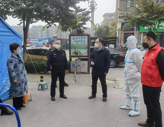 寶雞金臺區： 戰“疫”一線錘鍊作風  全力撲滅本輪疫情_fororder_1