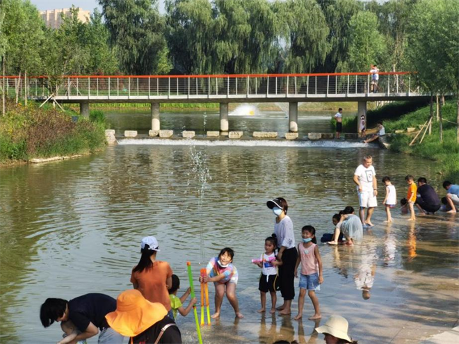 推窗可見綠 出門即入園 西安市長安區公園水系福利隨處可享_fororder_22