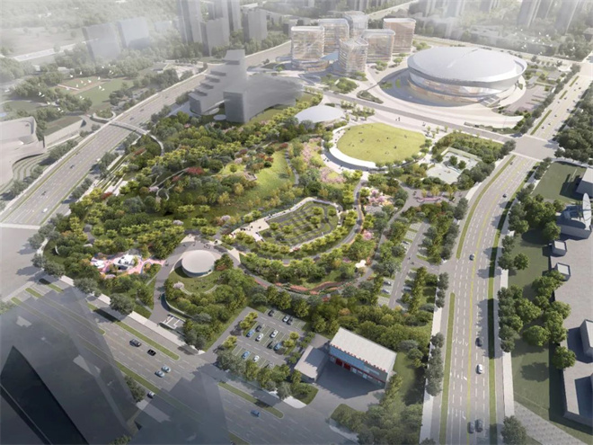 西安曲江新區：展現城市“方寸之美” 家門口的公園綠地又增多了_fororder_微信圖片_20221206084746