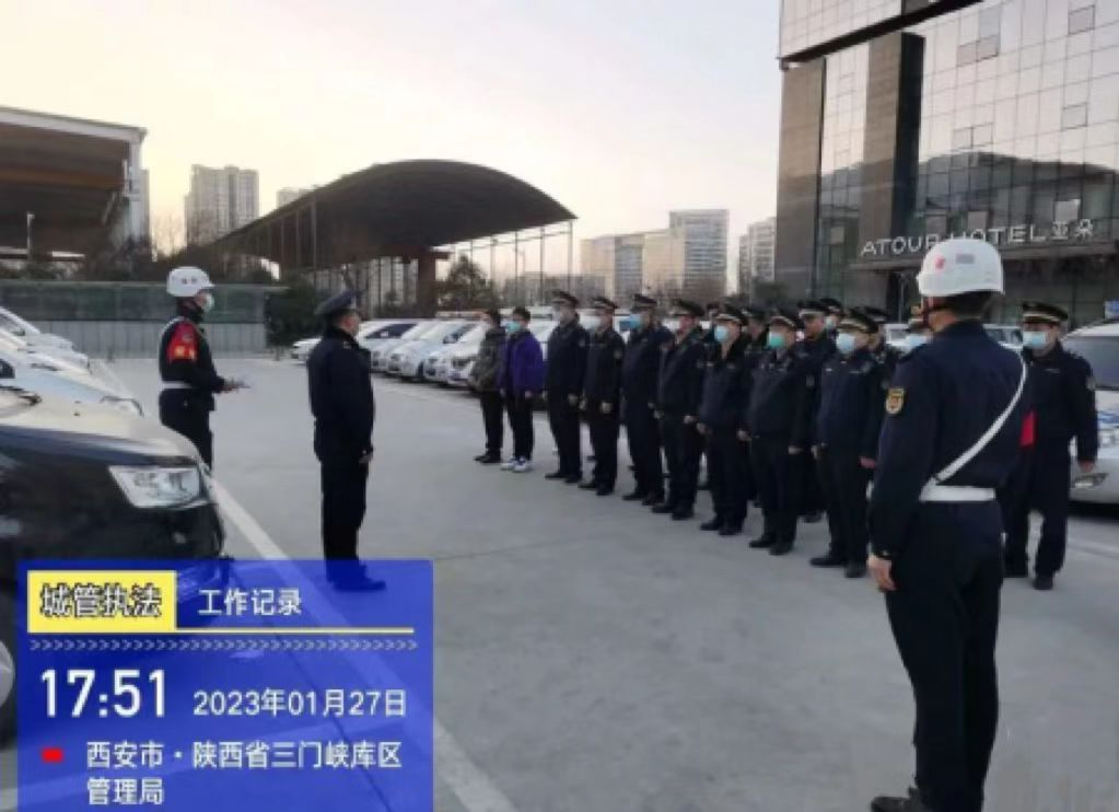 春節在崗 經開城管多措並舉守護靚麗市容環境_fororder_圖片1