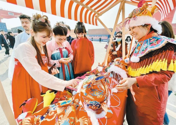 傳播絲路文明 共享多元文化 西安與哈薩克斯坦北哈州文化班列發車_fororder_微信圖片_20230308084334