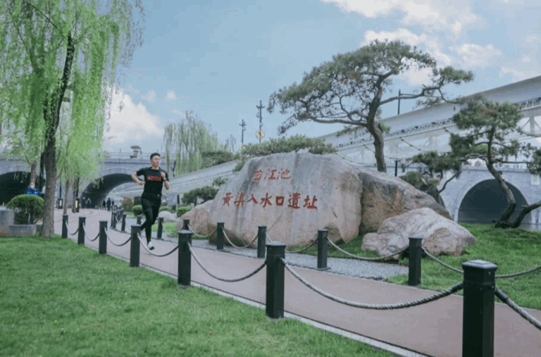 春天，一起來西安曲江新區運動燃脂