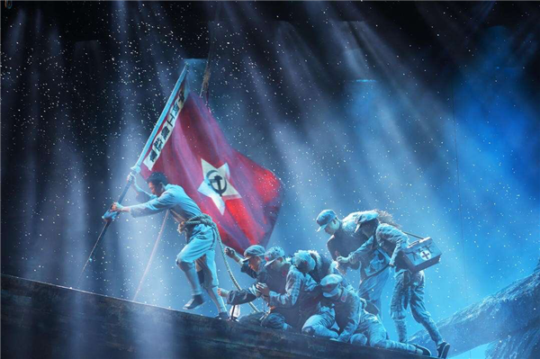 “‘Z世代’畫像中國——工筆繪陜西”網絡互動活動將於3月27日在渭南大荔啟動_fororder_紅秀《延安 延安》首演現場