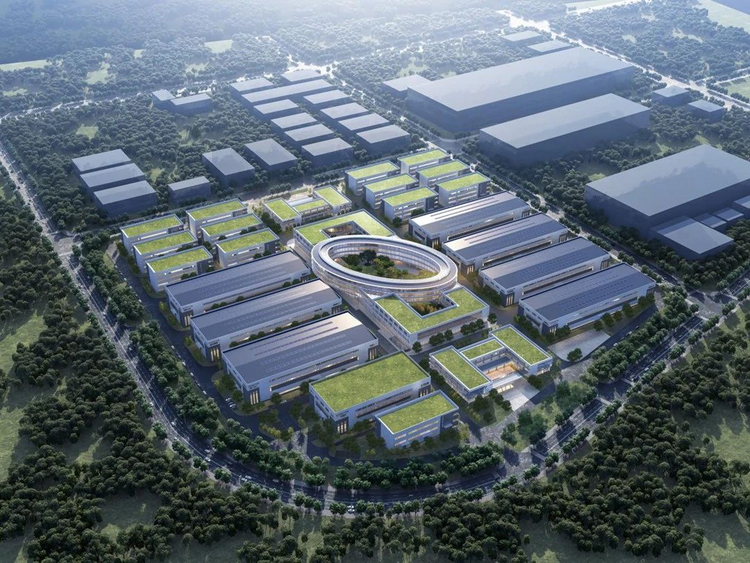廠房主體封頂！西鹹新區·秦漢自動駕駛産業園又有新進展_fororder_圖片2