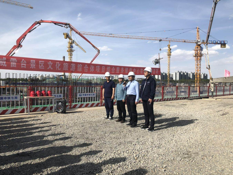四年風雨兼程 只為建造精品——中鐵七局武威雷臺景區項目建設紀實_fororder_圖片4