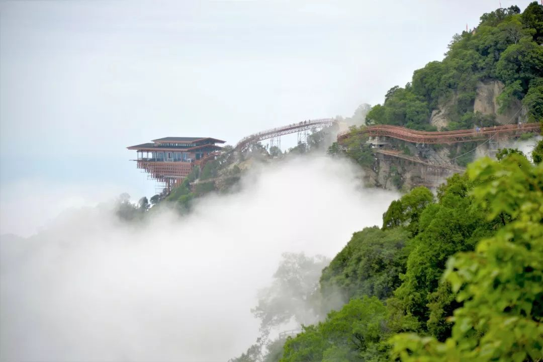 【陜耀國際·24期】秦嶺山脈上竟盤著一條“巨龍” 外國網友：簡直太神奇了！_fororder_圖片1