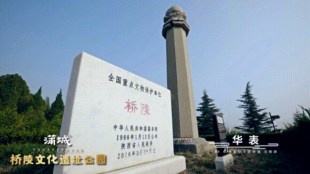 打卡渭南③：唐橋陵：石刻藝術甲天下_fororder_橋陵墓碑