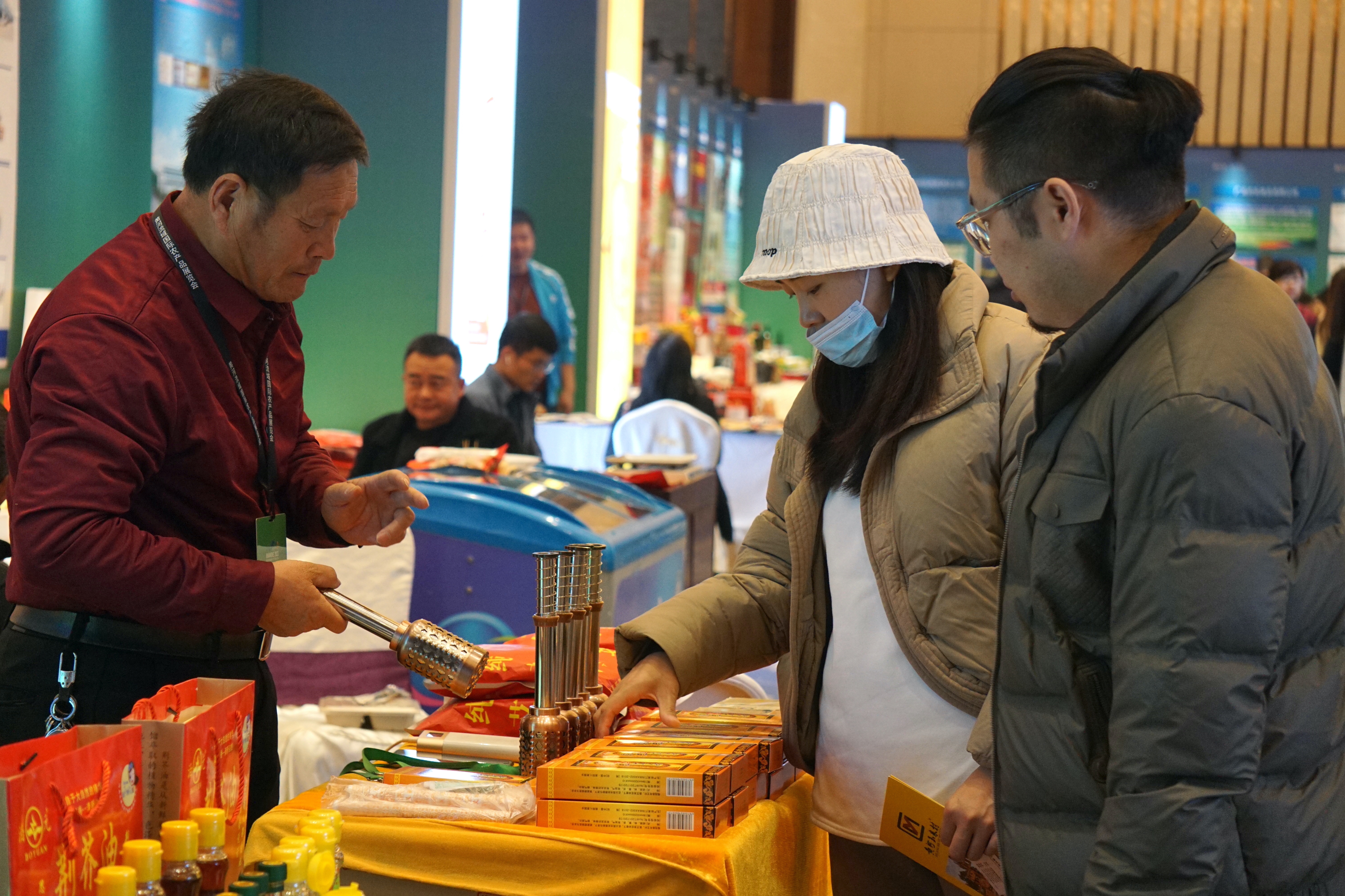 黃河流域國際農産品展覽會開幕 中外嘉賓牽手共繪興農畫卷_fororder_DSC00420.JPG