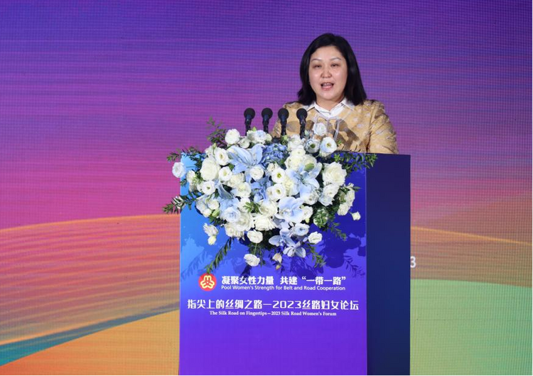 指尖上的絲綢之路——2023絲路婦女論壇在西安舉辦_fororder_圖片4