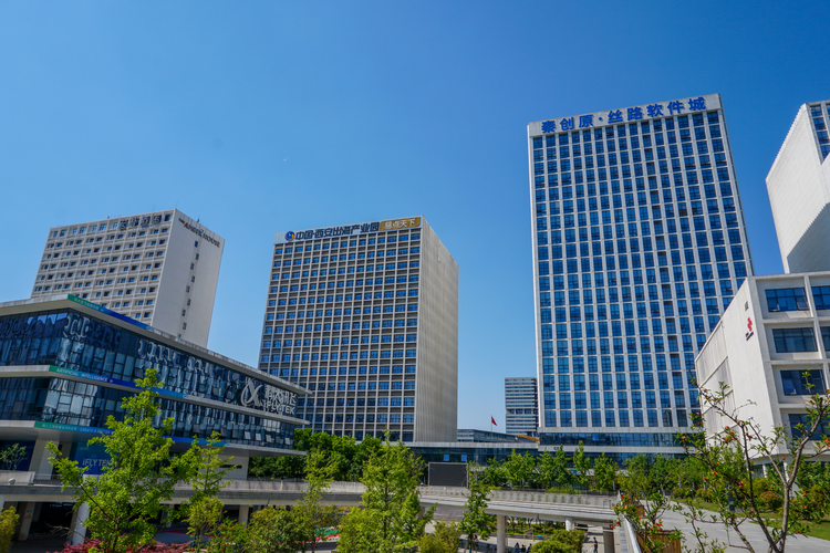 錨定數字經濟産業方向 絲路軟體城全年引進項目30個_fororder_圖片2
