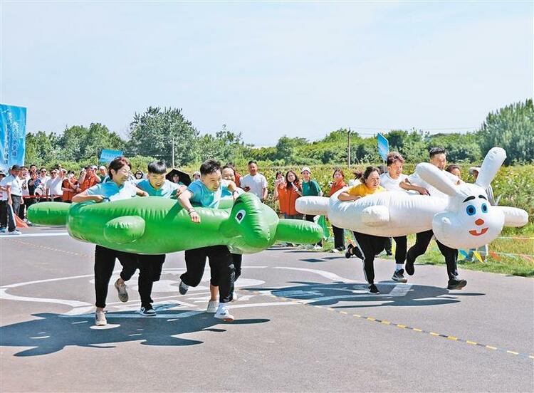 體育助力鄉村振興  西安市關中忙罷農民趣味運動會舉行_fororder_微信圖片_20240511090000