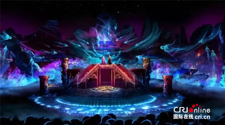 奇幻主題實景演出《封神演義·炫戰》在陜西寶雞中國·周原景區首播