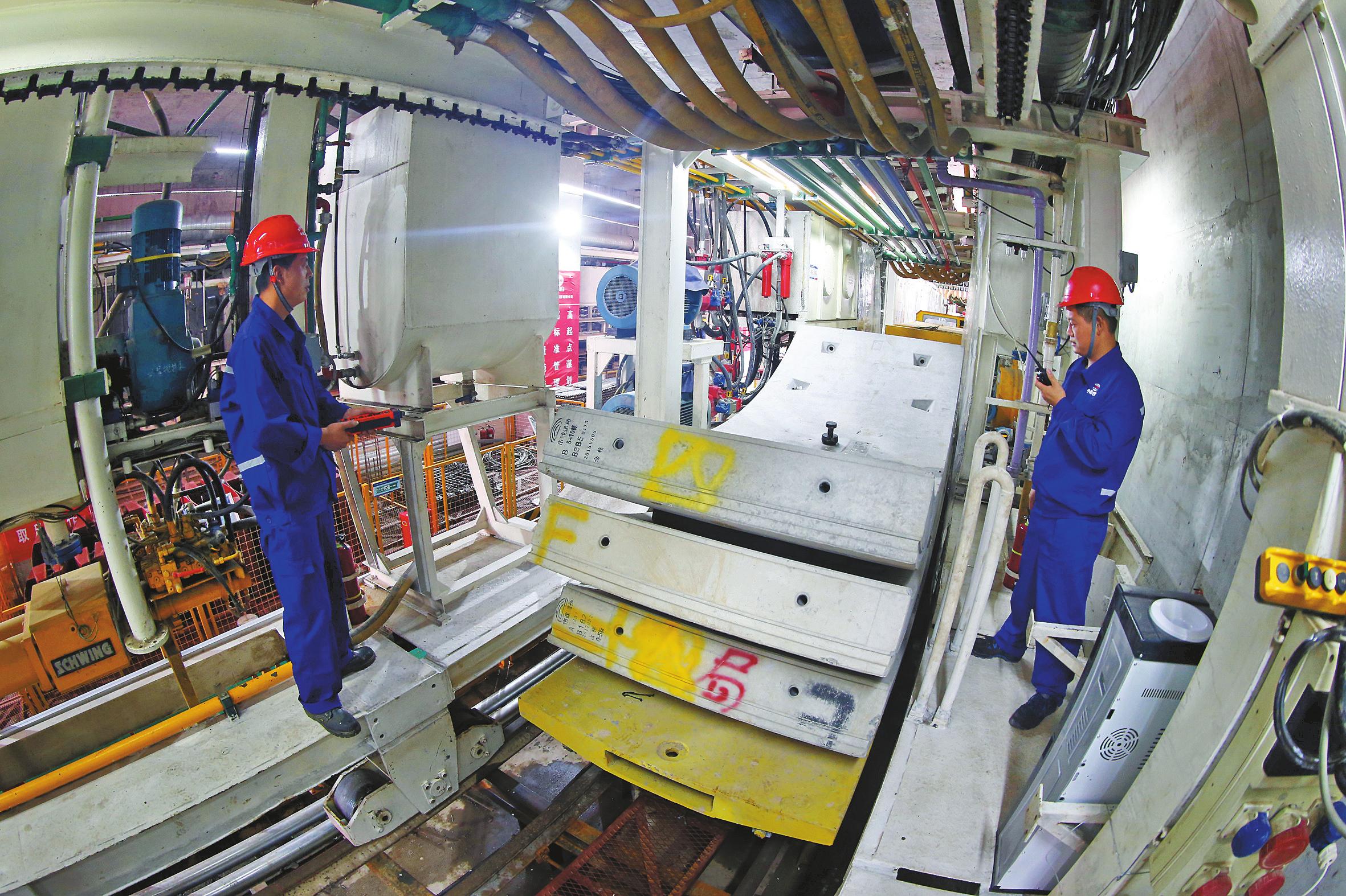 西安地鐵六號線盾構施工進入衝刺階段