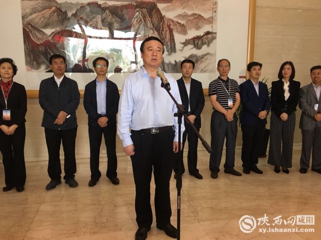 咸陽市2018絲綢之路文化藝術節絲路城市書法作品邀請展開幕