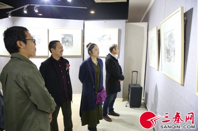 “渭華梅放”——梅墨生師生渭南邀請展隆重開幕