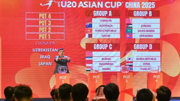 U20亞洲盃抽籤 中國隊與澳大利亞隊同組