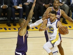 NBA常規賽：勇士勝太陽